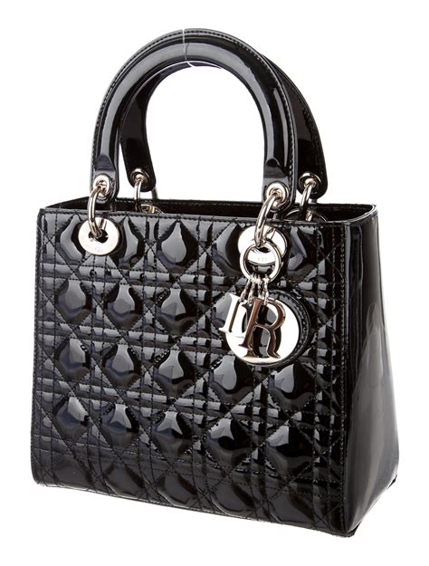 dior black leather|most popular christian dior bag.